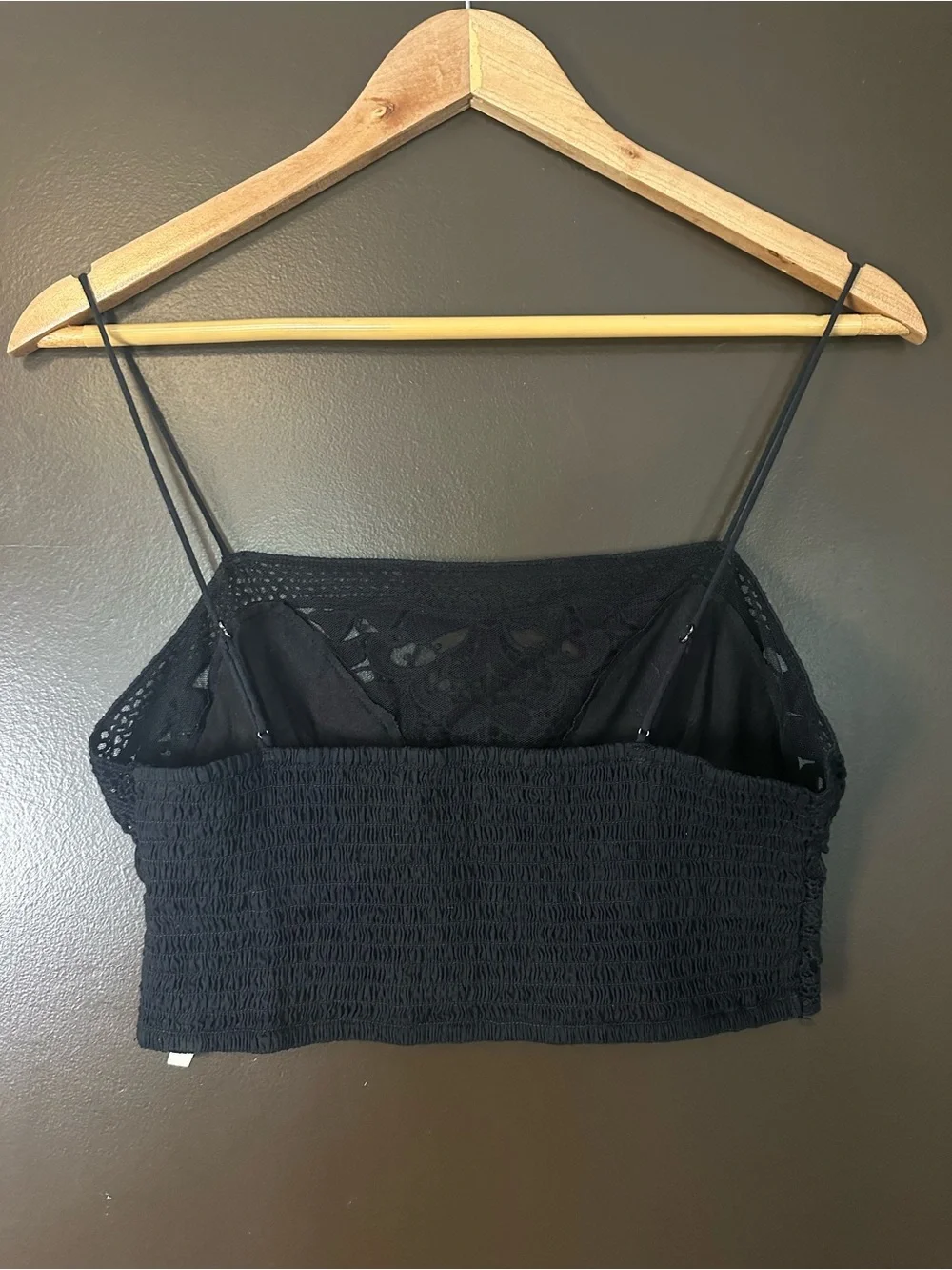 FREE PEOPLE Lyra Longline Crochet Bralette NWT Large